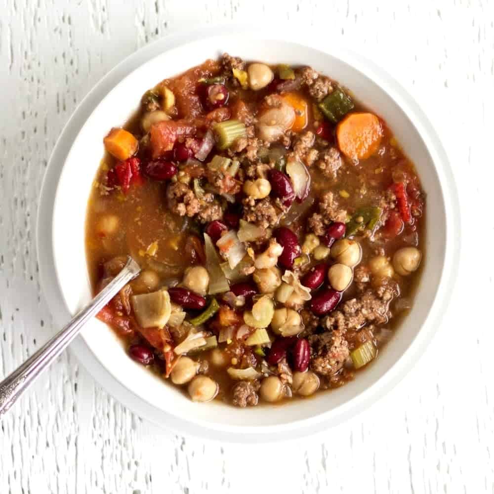 Crock Pot Hamburger SoupHomemade Food Junkie